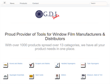 Tablet Screenshot of gditools.com